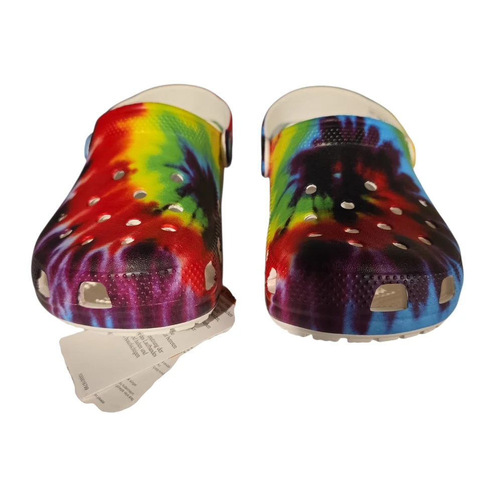 CROCS Kids Colorful Tie-Dye Water Shoes - Picture 3 of 6